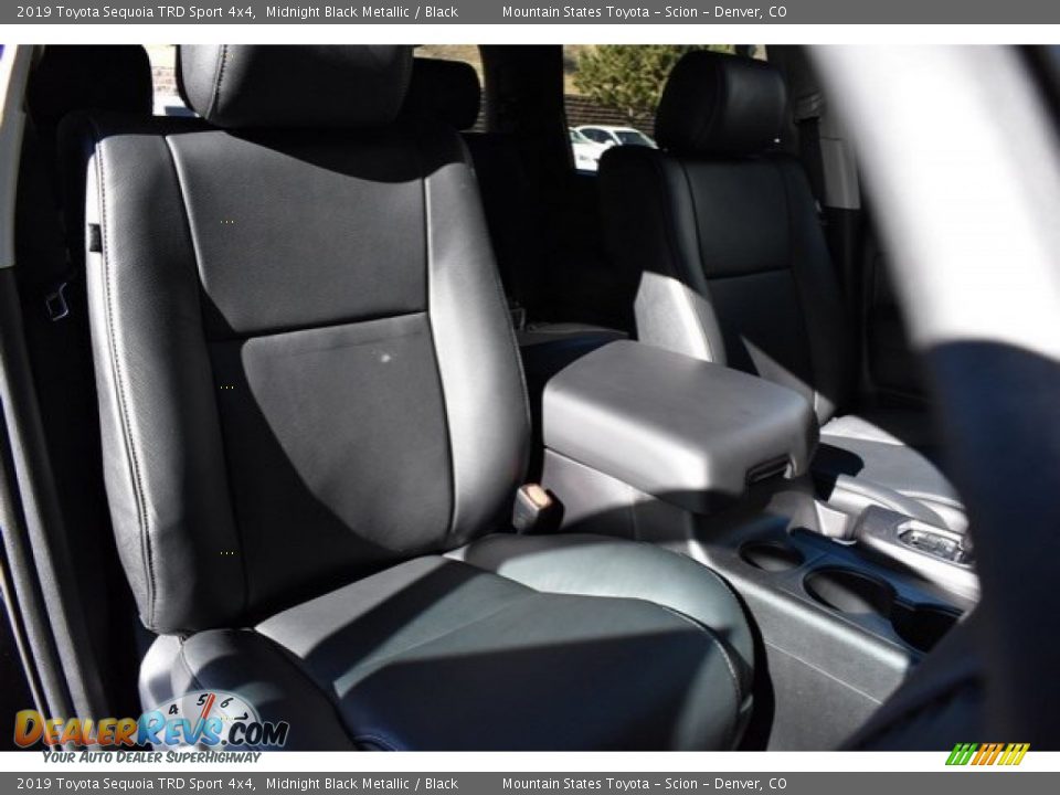 2019 Toyota Sequoia TRD Sport 4x4 Midnight Black Metallic / Black Photo #13