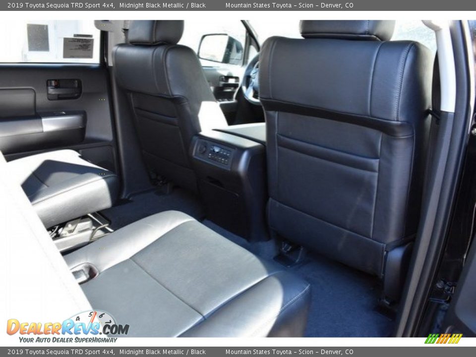 2019 Toyota Sequoia TRD Sport 4x4 Midnight Black Metallic / Black Photo #18