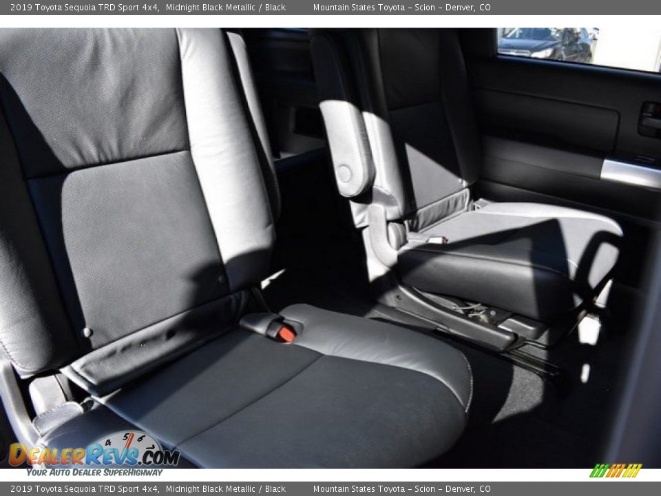 2019 Toyota Sequoia TRD Sport 4x4 Midnight Black Metallic / Black Photo #20
