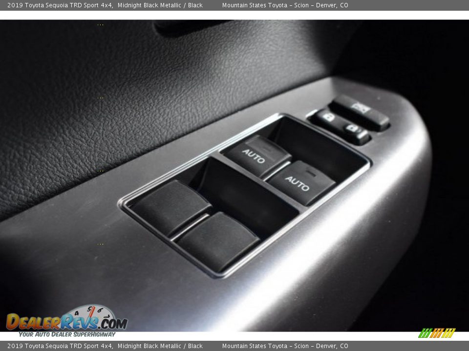 2019 Toyota Sequoia TRD Sport 4x4 Midnight Black Metallic / Black Photo #27