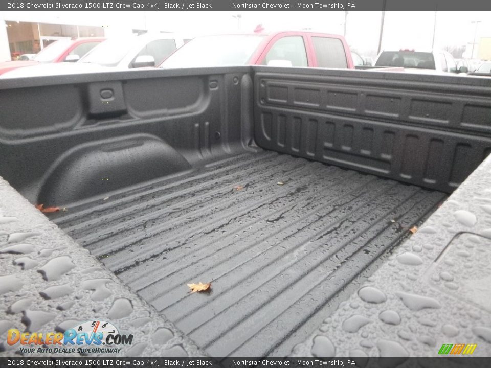 2018 Chevrolet Silverado 1500 LTZ Crew Cab 4x4 Black / Jet Black Photo #12