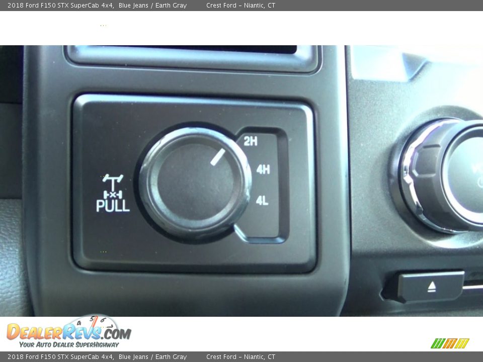 2018 Ford F150 STX SuperCab 4x4 Blue Jeans / Earth Gray Photo #15