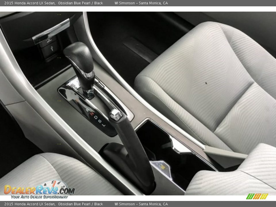 2015 Honda Accord LX Sedan Obsidian Blue Pearl / Black Photo #22