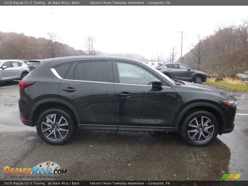 2018 Mazda CX-5 Touring Jet Black Mica / Black Photo #1