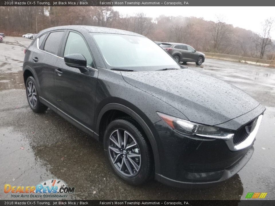 2018 Mazda CX-5 Touring Jet Black Mica / Black Photo #3