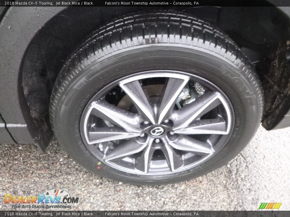2018 Mazda CX-5 Touring Jet Black Mica / Black Photo #7