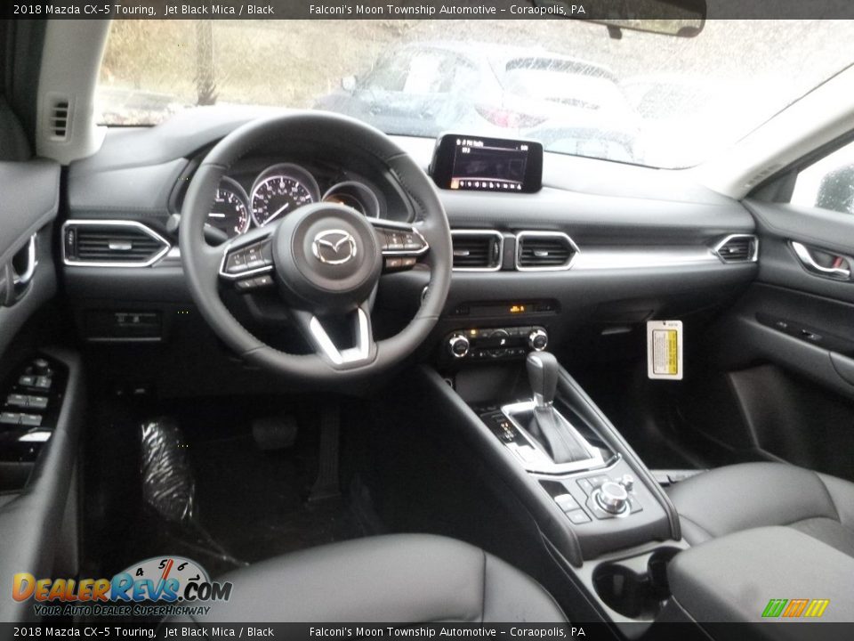 2018 Mazda CX-5 Touring Jet Black Mica / Black Photo #9
