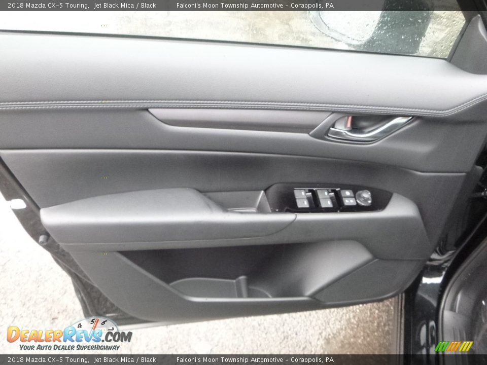 2018 Mazda CX-5 Touring Jet Black Mica / Black Photo #10