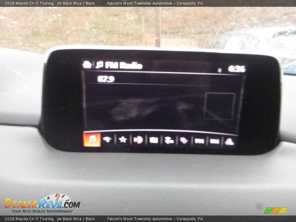 2018 Mazda CX-5 Touring Jet Black Mica / Black Photo #13