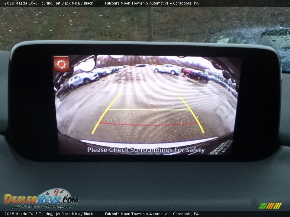 2018 Mazda CX-5 Touring Jet Black Mica / Black Photo #14
