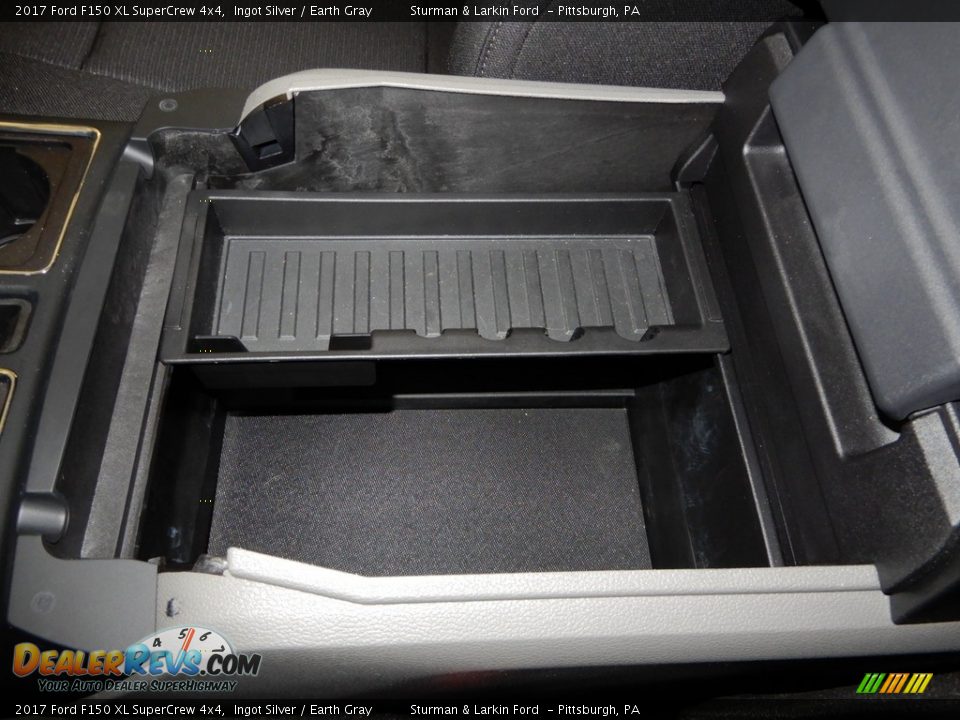 2017 Ford F150 XL SuperCrew 4x4 Ingot Silver / Earth Gray Photo #20