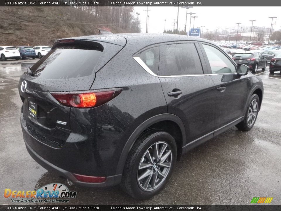 2018 Mazda CX-5 Touring AWD Jet Black Mica / Black Photo #2