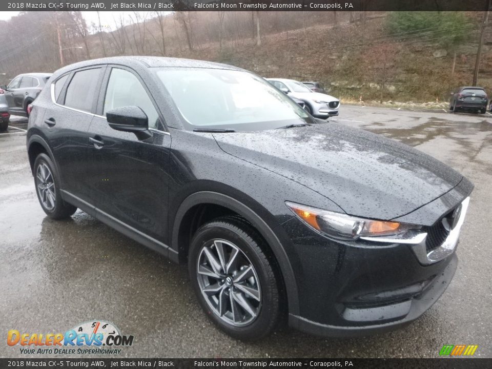 2018 Mazda CX-5 Touring AWD Jet Black Mica / Black Photo #3