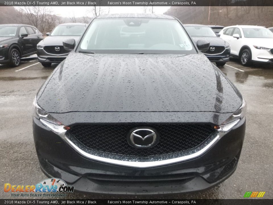 2018 Mazda CX-5 Touring AWD Jet Black Mica / Black Photo #4