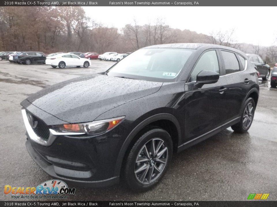 2018 Mazda CX-5 Touring AWD Jet Black Mica / Black Photo #5