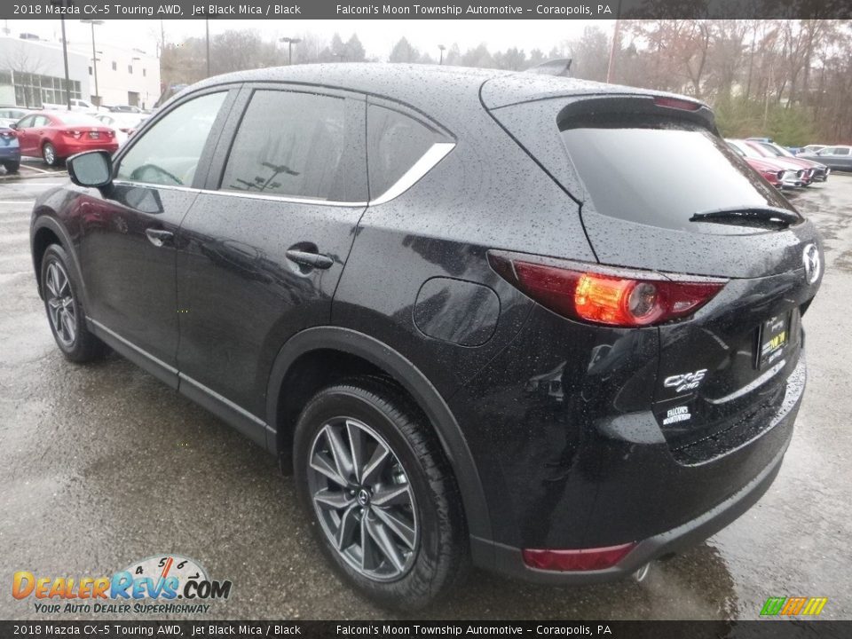 2018 Mazda CX-5 Touring AWD Jet Black Mica / Black Photo #6