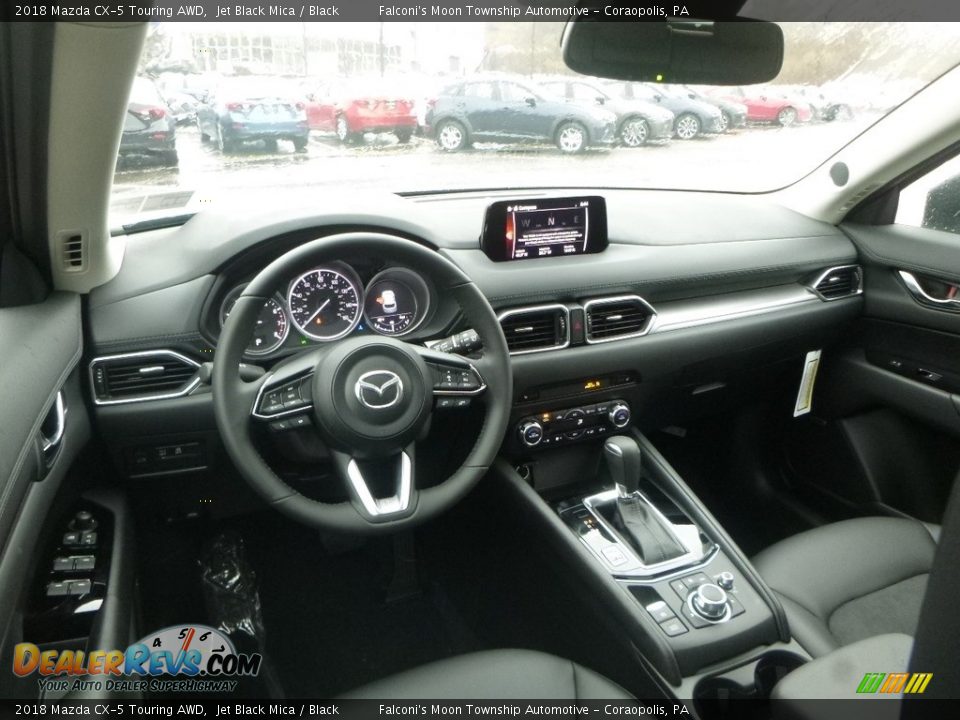 2018 Mazda CX-5 Touring AWD Jet Black Mica / Black Photo #9