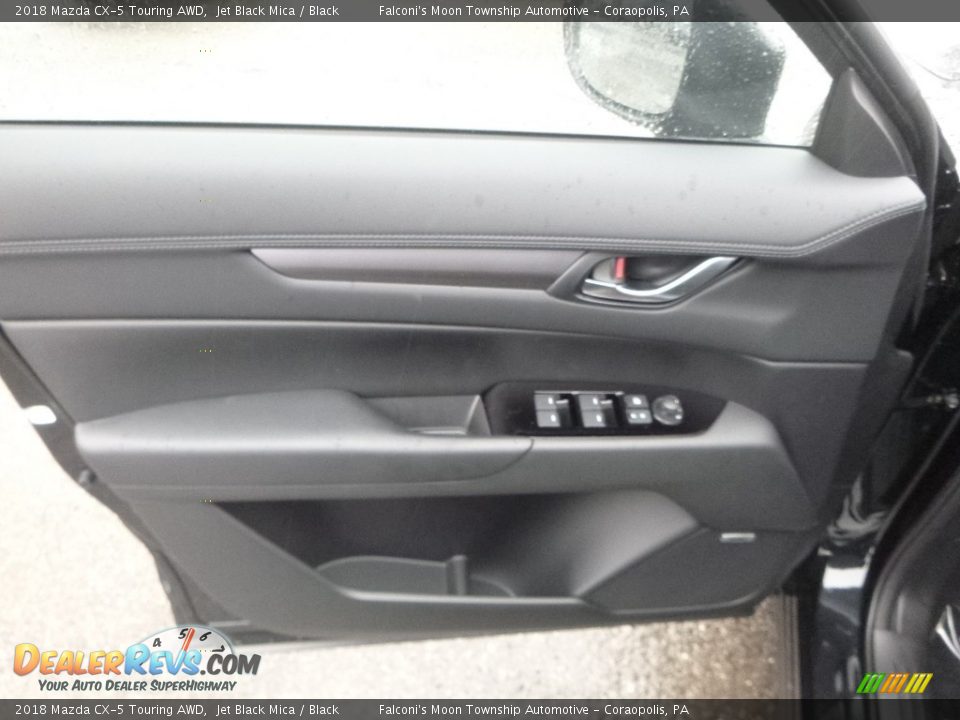 2018 Mazda CX-5 Touring AWD Jet Black Mica / Black Photo #10