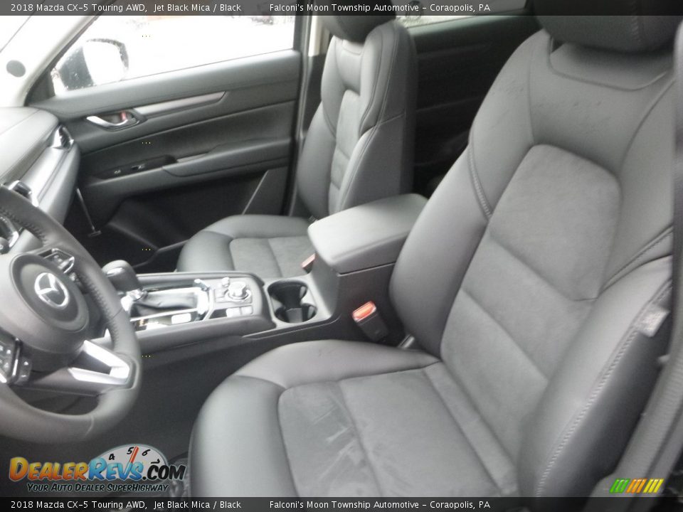 2018 Mazda CX-5 Touring AWD Jet Black Mica / Black Photo #11