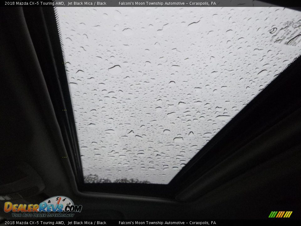 2018 Mazda CX-5 Touring AWD Jet Black Mica / Black Photo #13
