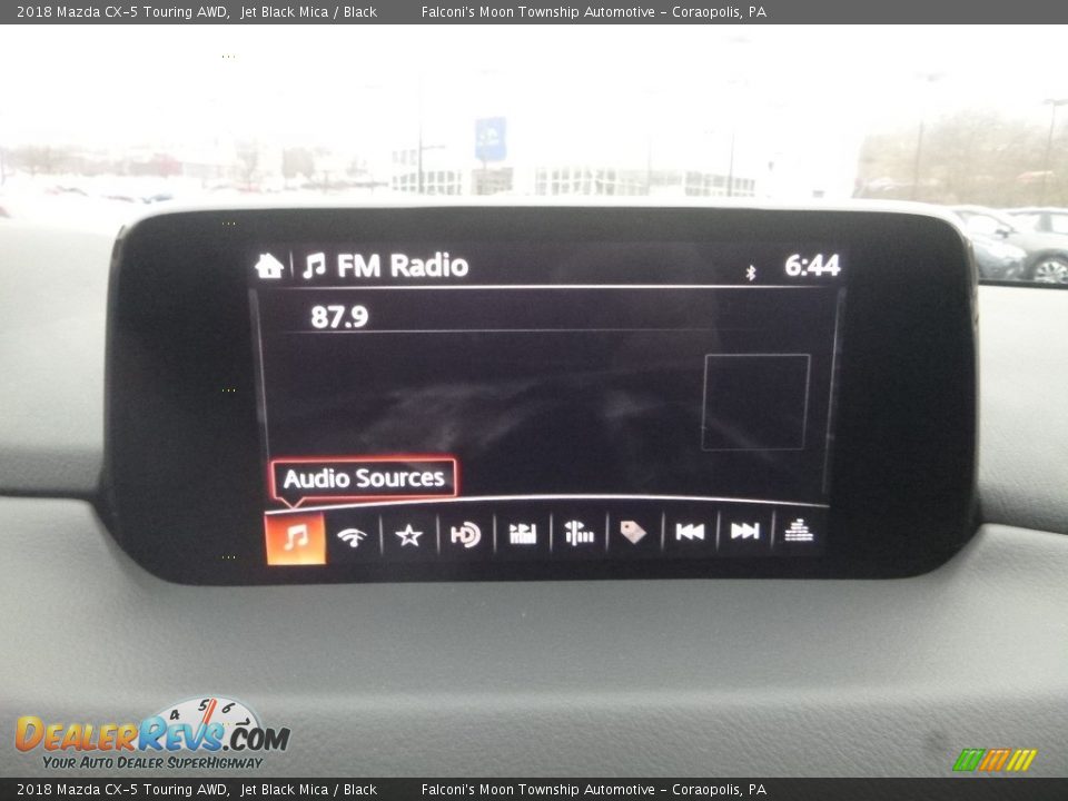 2018 Mazda CX-5 Touring AWD Jet Black Mica / Black Photo #14