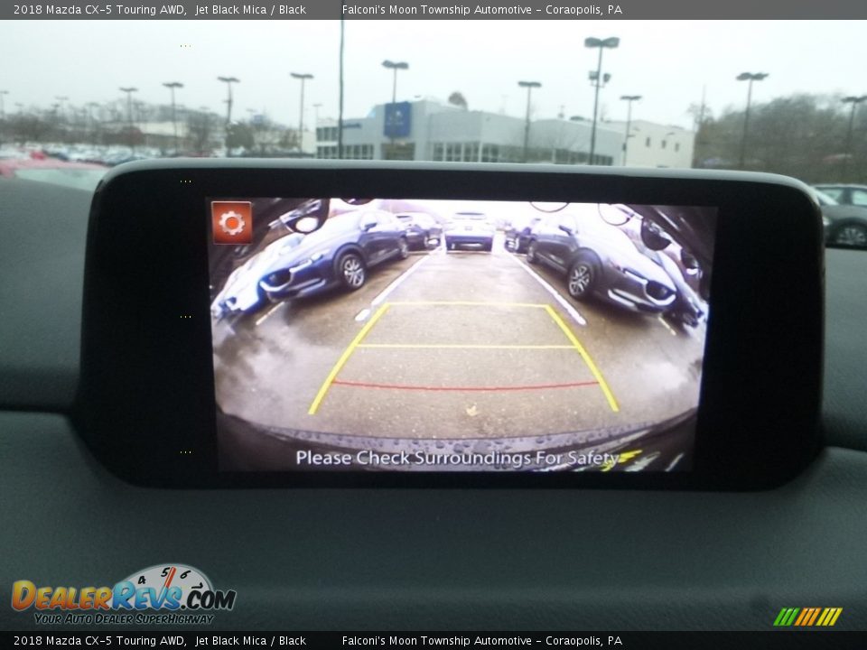 2018 Mazda CX-5 Touring AWD Jet Black Mica / Black Photo #15