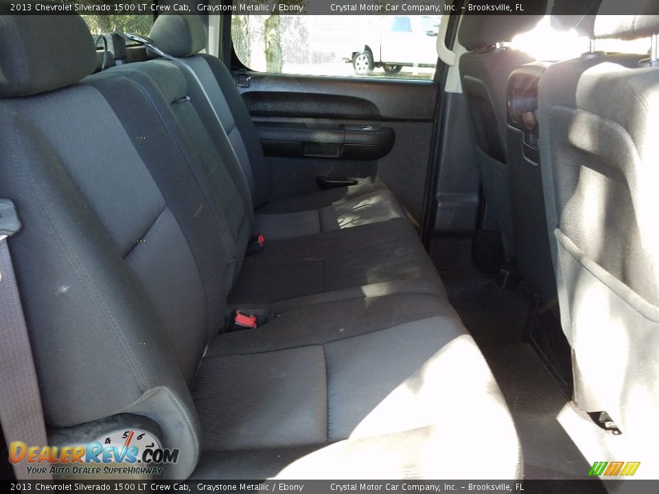 2013 Chevrolet Silverado 1500 LT Crew Cab Graystone Metallic / Ebony Photo #13