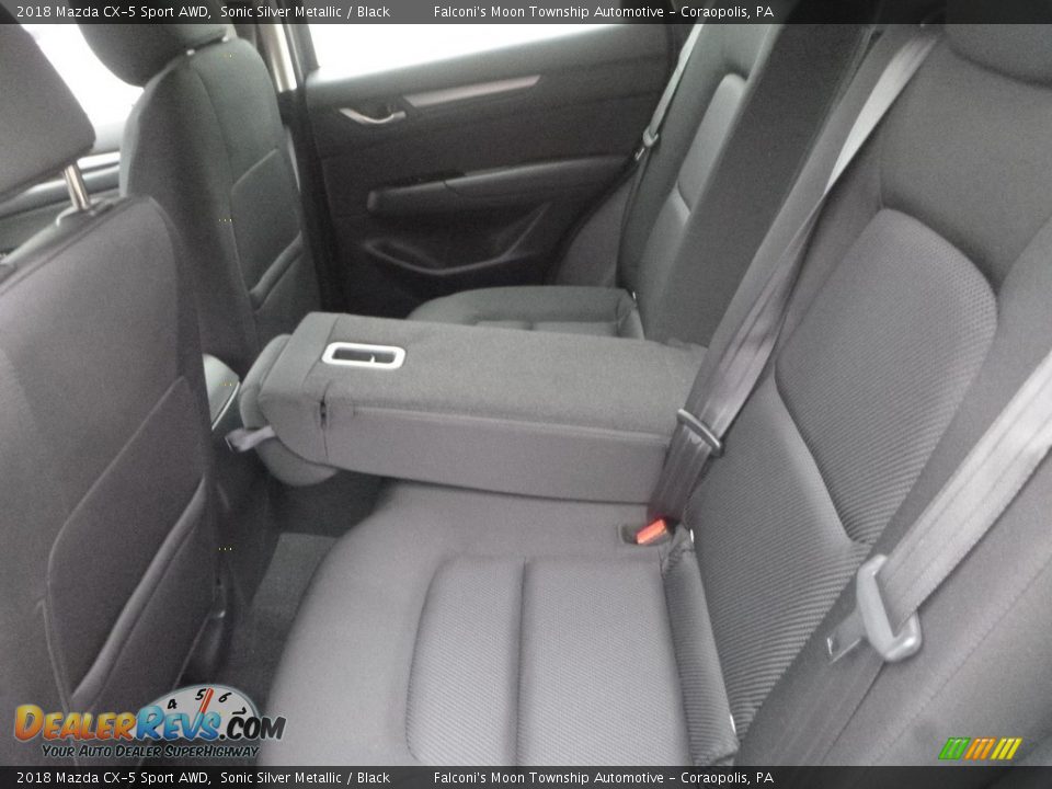 2018 Mazda CX-5 Sport AWD Sonic Silver Metallic / Black Photo #8