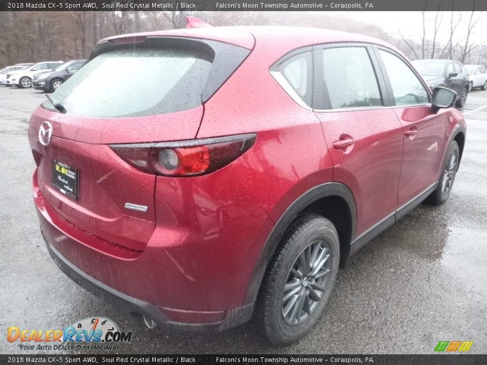 2018 Mazda CX-5 Sport AWD Soul Red Crystal Metallic / Black Photo #2