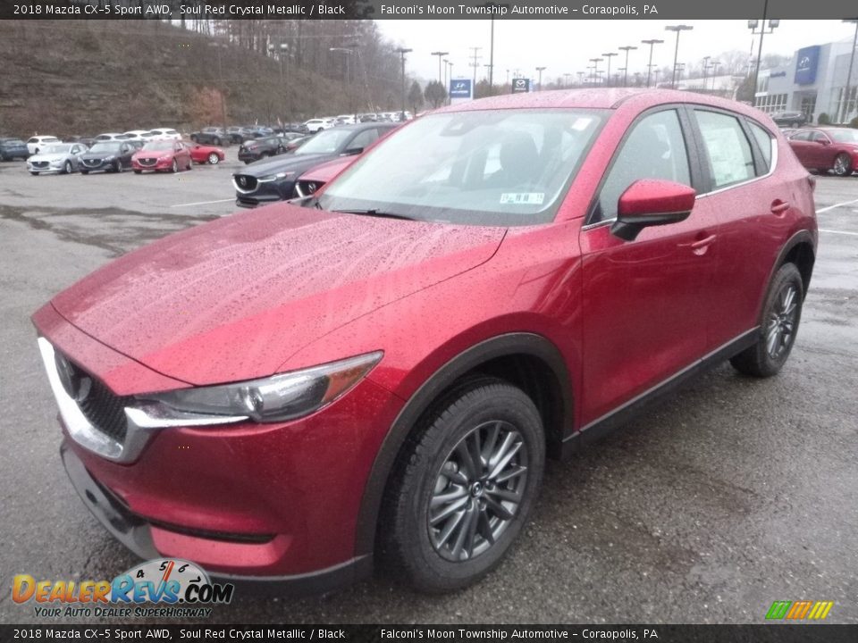 2018 Mazda CX-5 Sport AWD Soul Red Crystal Metallic / Black Photo #5