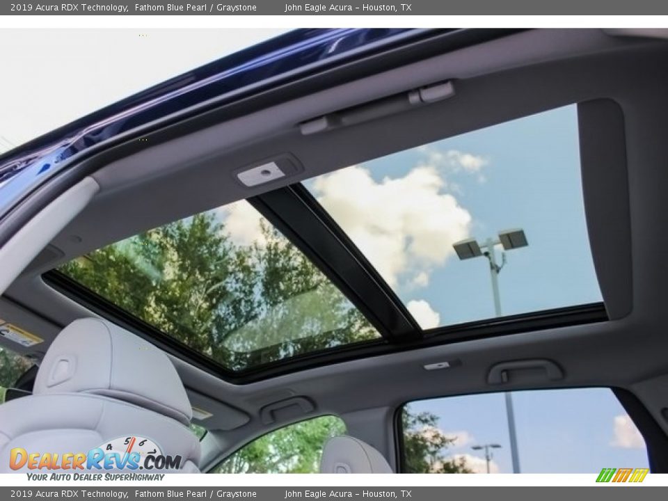 2019 Acura RDX Technology Fathom Blue Pearl / Graystone Photo #15