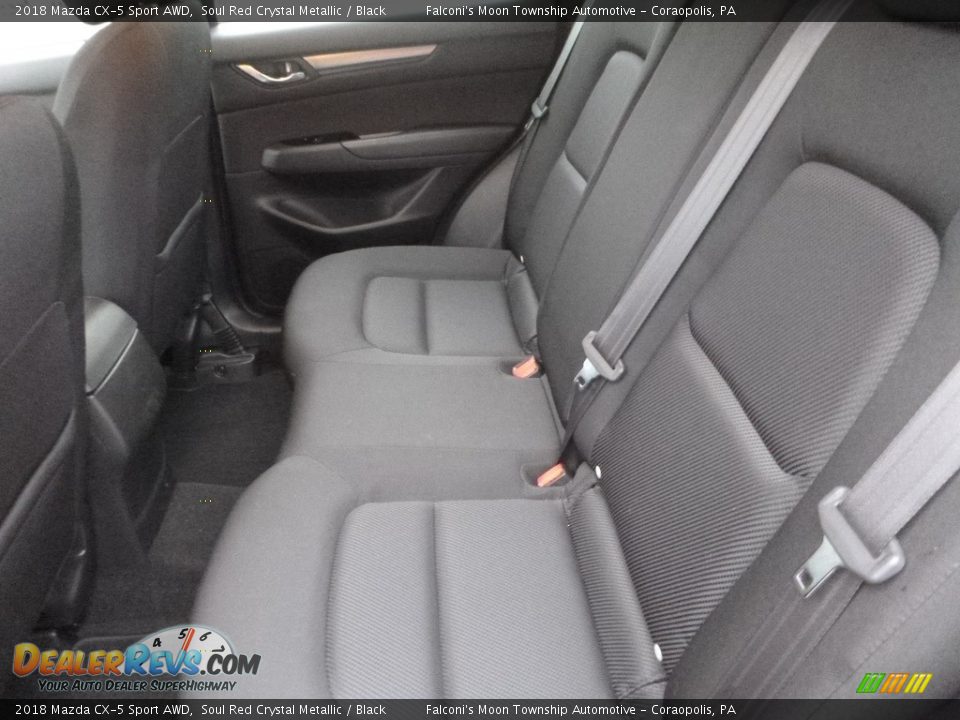 2018 Mazda CX-5 Sport AWD Soul Red Crystal Metallic / Black Photo #8
