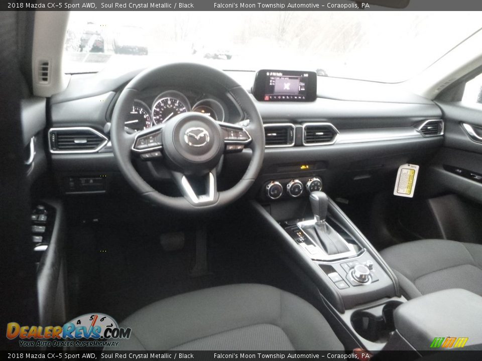 2018 Mazda CX-5 Sport AWD Soul Red Crystal Metallic / Black Photo #9
