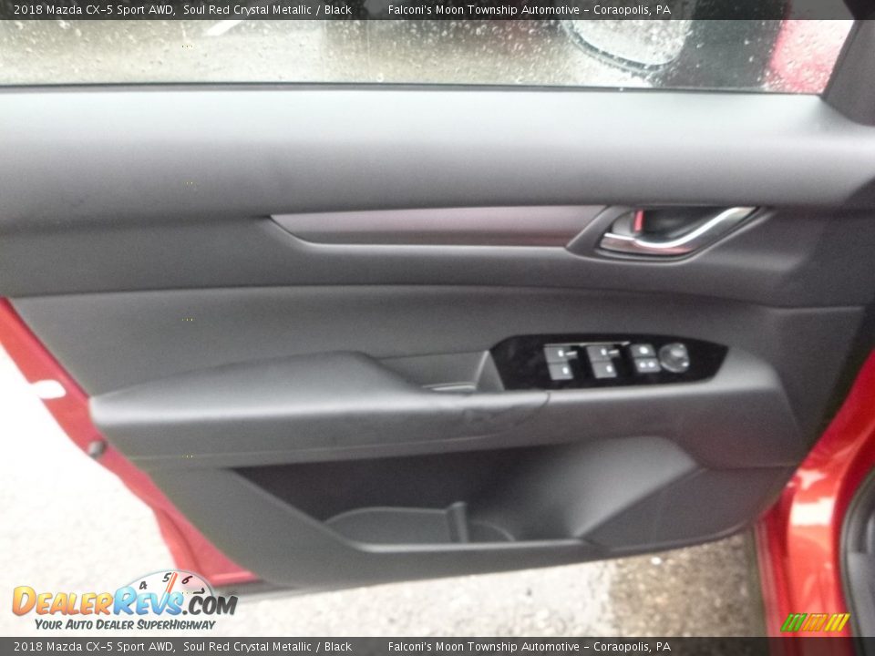 2018 Mazda CX-5 Sport AWD Soul Red Crystal Metallic / Black Photo #10