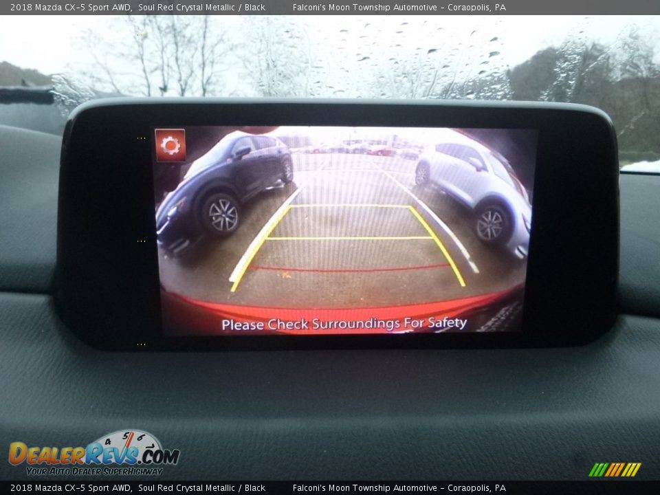 2018 Mazda CX-5 Sport AWD Soul Red Crystal Metallic / Black Photo #14