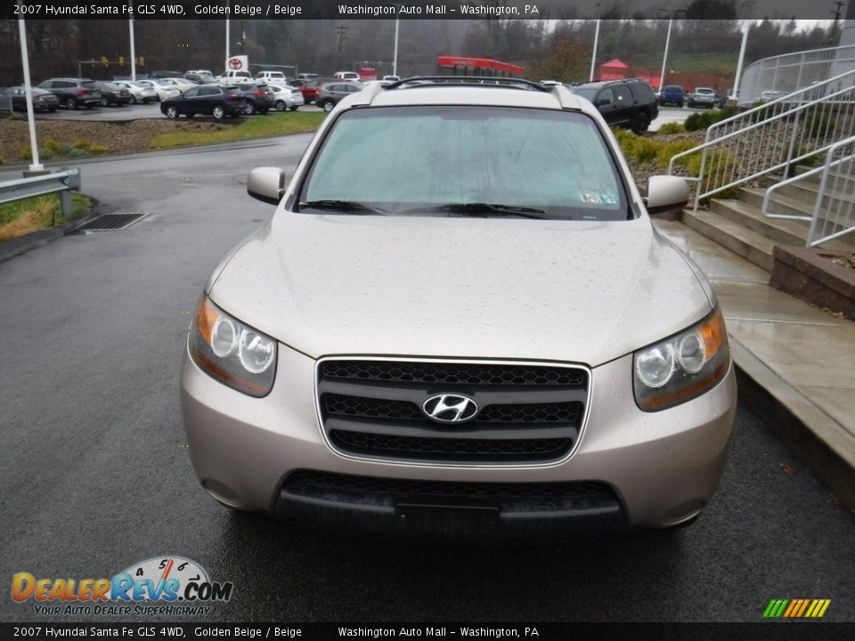2007 Hyundai Santa Fe GLS 4WD Golden Beige / Beige Photo #4