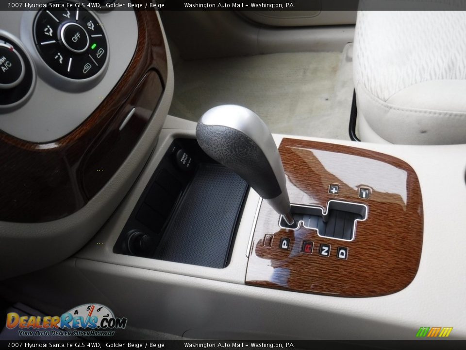 2007 Hyundai Santa Fe GLS 4WD Golden Beige / Beige Photo #15