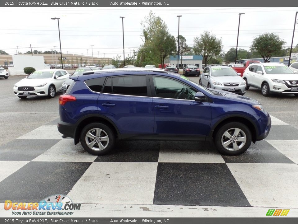 2015 Toyota RAV4 XLE Blue Crush Metallic / Black Photo #3