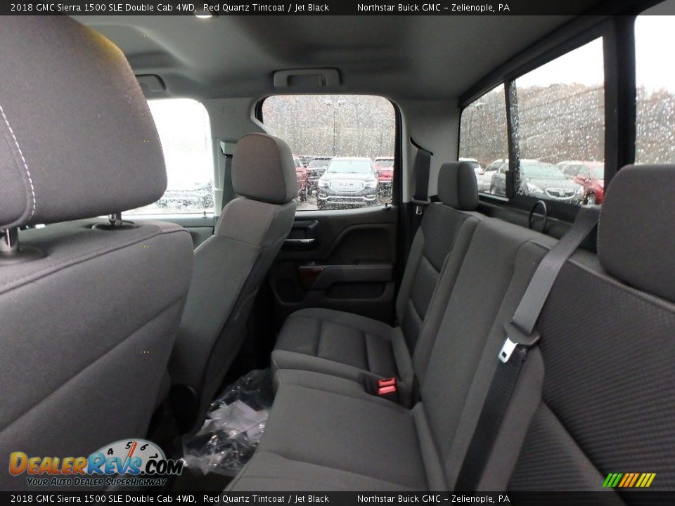 2018 GMC Sierra 1500 SLE Double Cab 4WD Red Quartz Tintcoat / Jet Black Photo #11