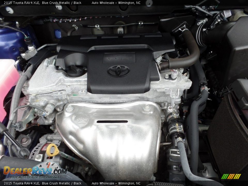 2015 Toyota RAV4 XLE Blue Crush Metallic / Black Photo #6