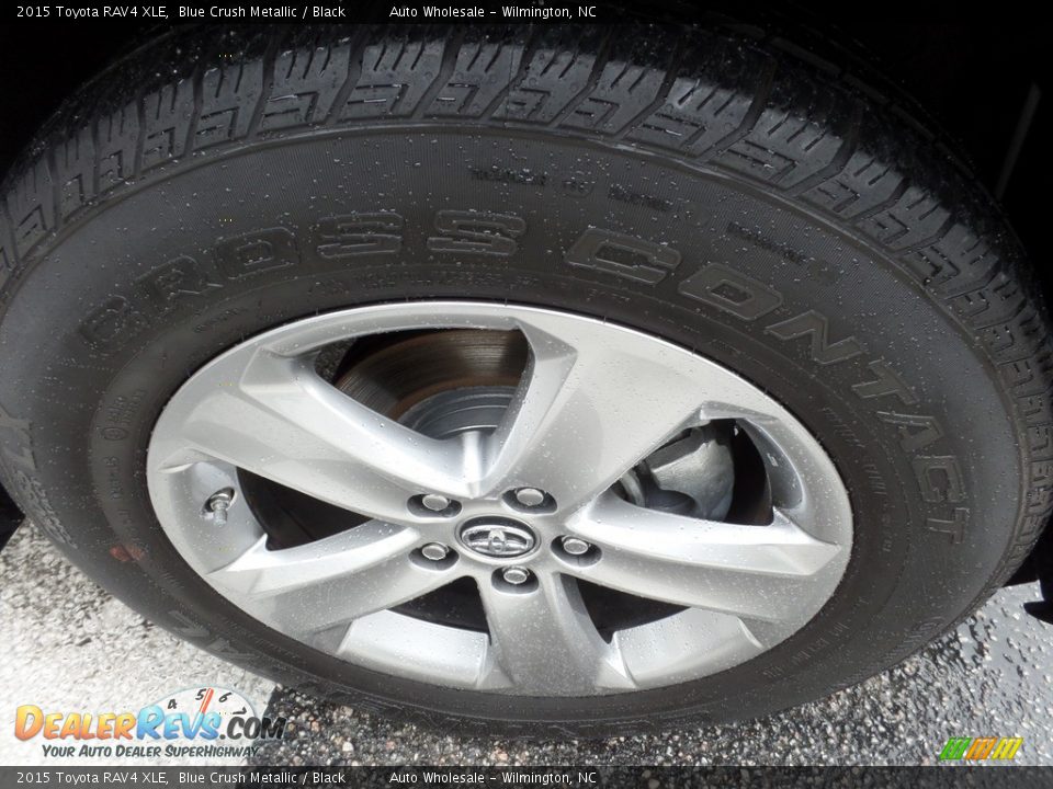 2015 Toyota RAV4 XLE Blue Crush Metallic / Black Photo #7