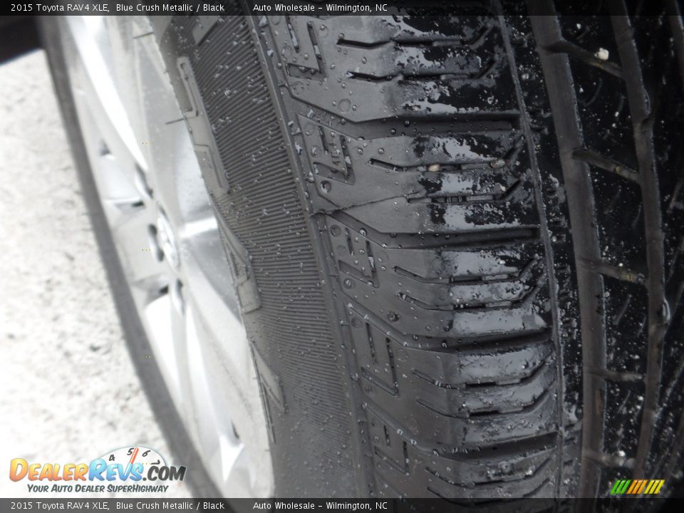 2015 Toyota RAV4 XLE Blue Crush Metallic / Black Photo #8