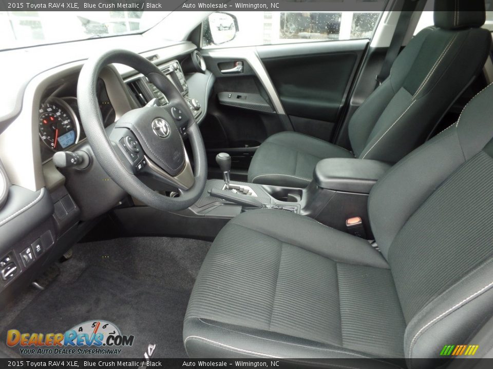 2015 Toyota RAV4 XLE Blue Crush Metallic / Black Photo #10