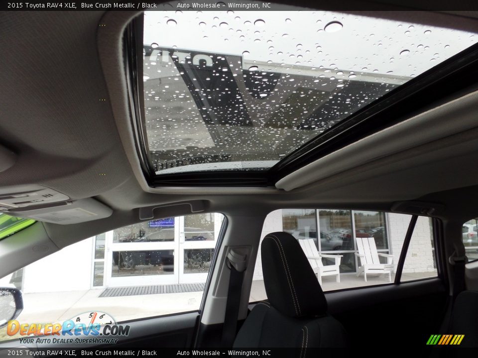 2015 Toyota RAV4 XLE Blue Crush Metallic / Black Photo #11