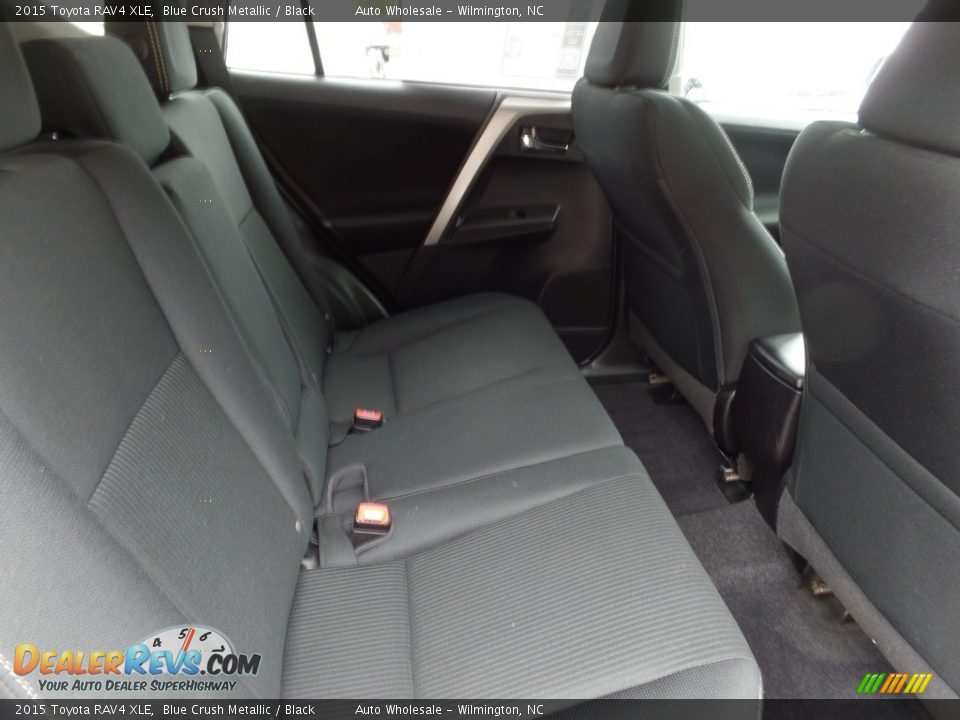 2015 Toyota RAV4 XLE Blue Crush Metallic / Black Photo #14