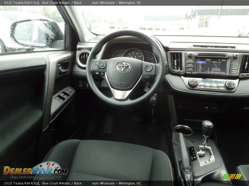 2015 Toyota RAV4 XLE Blue Crush Metallic / Black Photo #15
