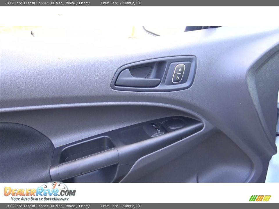 2019 Ford Transit Connect XL Van White / Ebony Photo #12