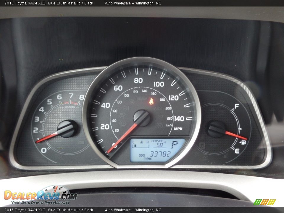 2015 Toyota RAV4 XLE Blue Crush Metallic / Black Photo #16