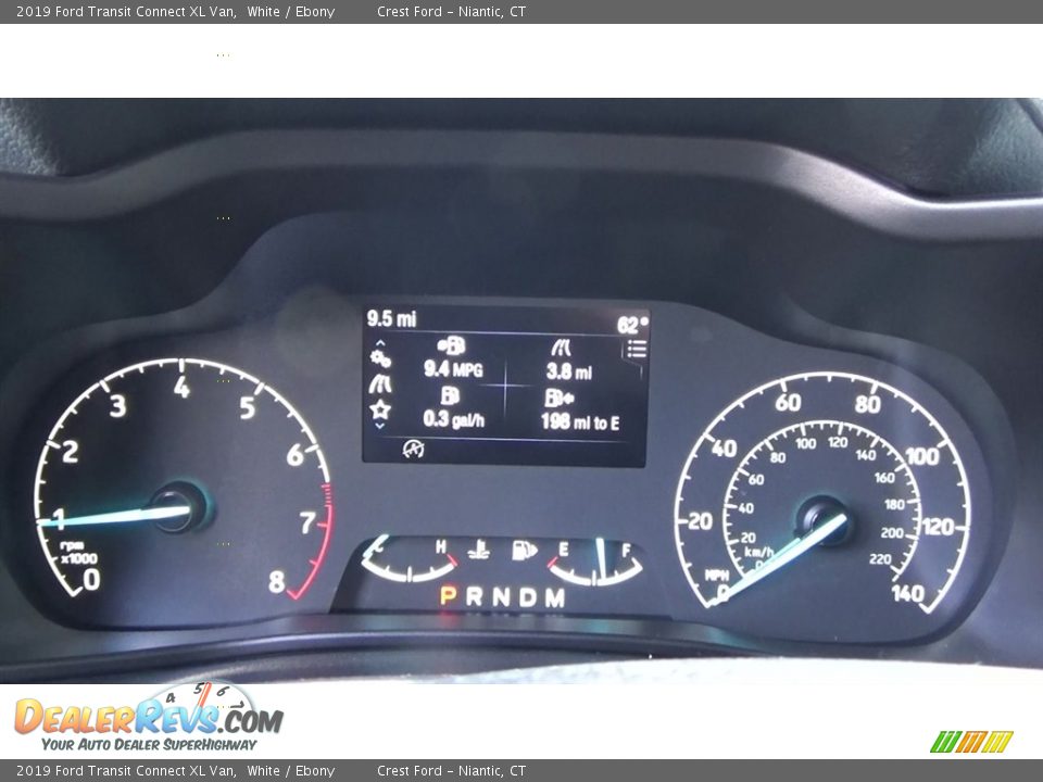 2019 Ford Transit Connect XL Van White / Ebony Photo #13