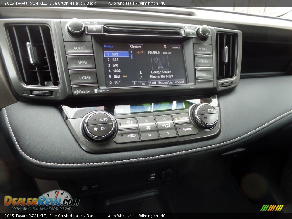 2015 Toyota RAV4 XLE Blue Crush Metallic / Black Photo #17